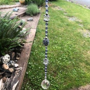 Beautiful handmade Swarovski Crystal Suncatcher!